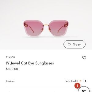Louis Vuitton glasses